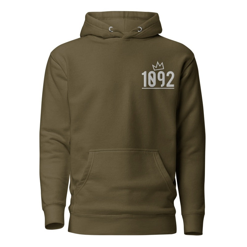 1092 Crown Emblem Hoodie