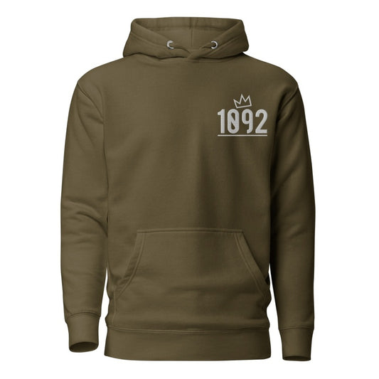 1092 Crown Emblem Hoodie